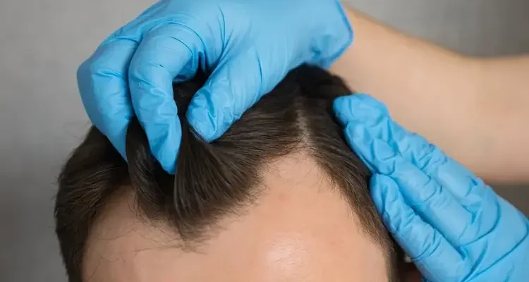 الوذمة بعد زراعة الشعر